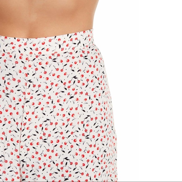 Free People Easy Peasy Printed Wide Leg Pant 8 New - Picture 2 of 5